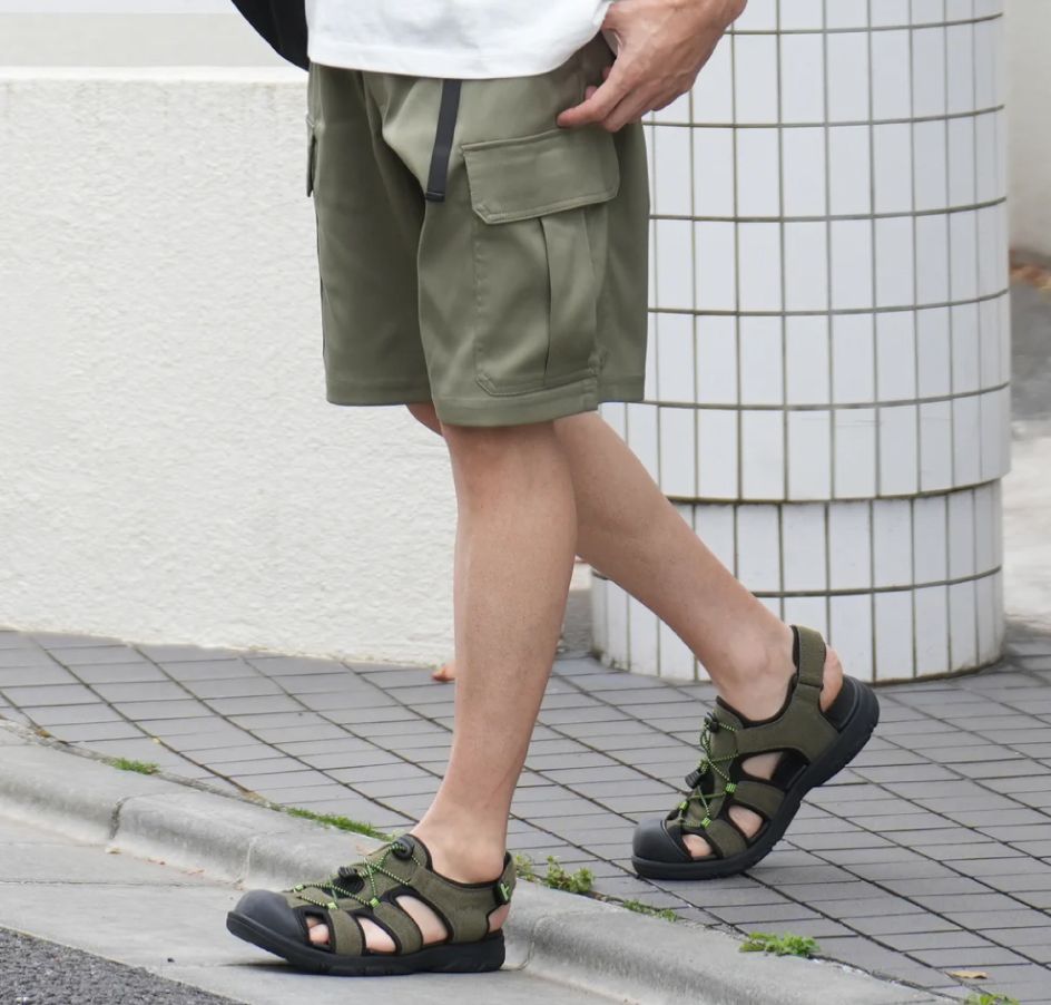 ストレッチショートパンツ カーゴ