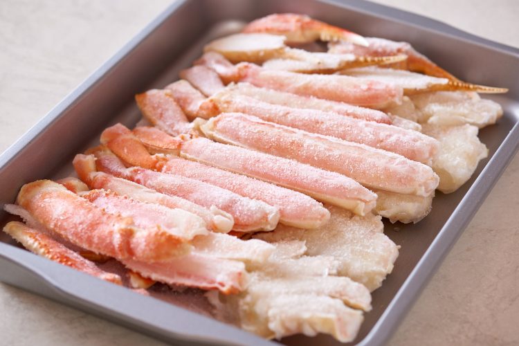 カニの解凍方法（グリース）