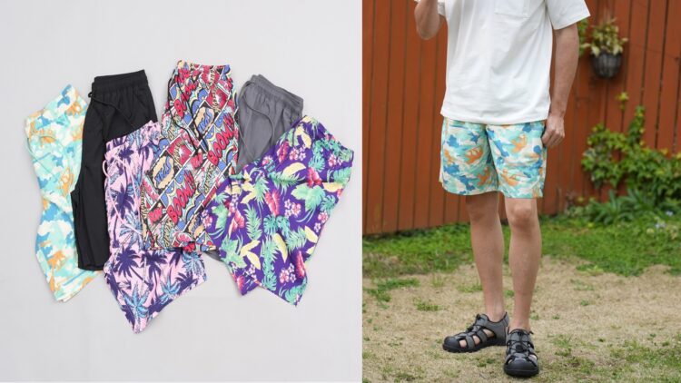 <!-- wp:paragraph -->
<p><strong>カラバリ豊富な夏の水遊びの必需品!サーフパンツ (トライアル) 本体価格908円(税込998円)</strong></p>
<!-- /wp:paragraph -->