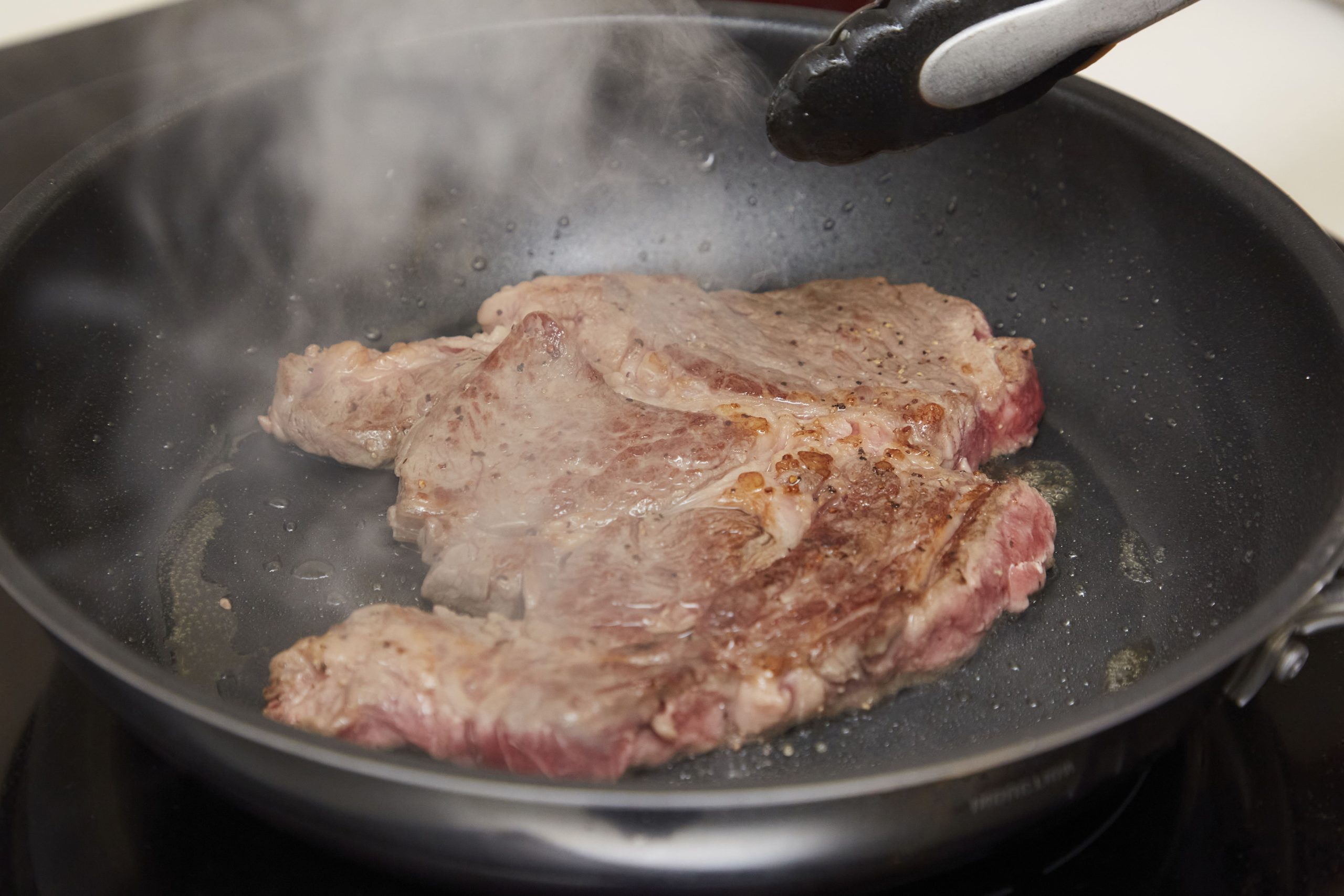 ステーキの焼き方