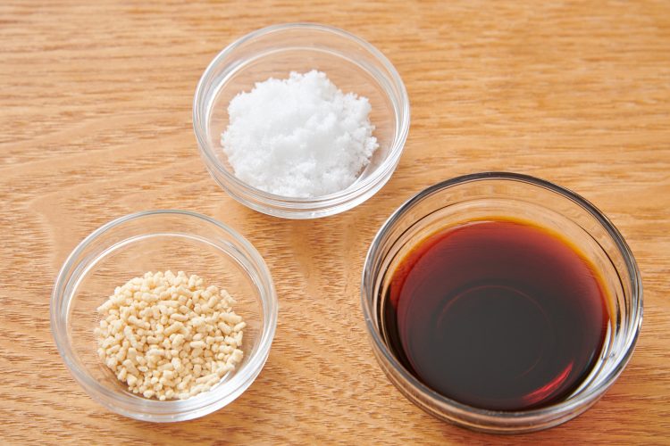 オイスターソースの代用：醤油＋鶏がらスープの素＋砂糖