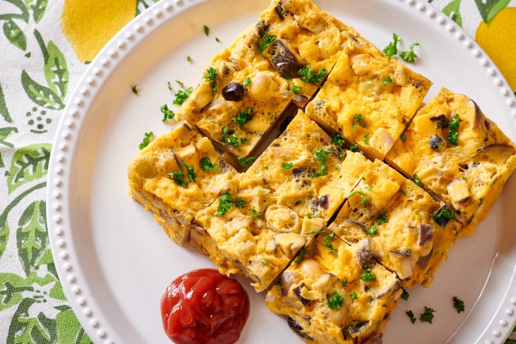 レンジでOK！スパニッシュオムレツ