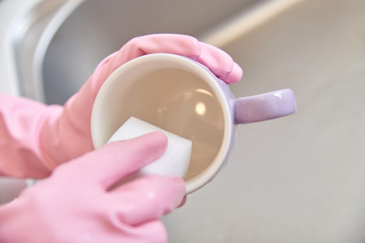 マグカップの茶渋掃除