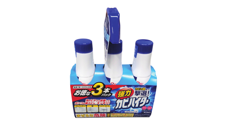 花王 強力カビハイター 本体+付け替え2本セットの商品画像