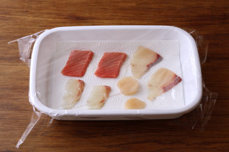 刺身の保存方法