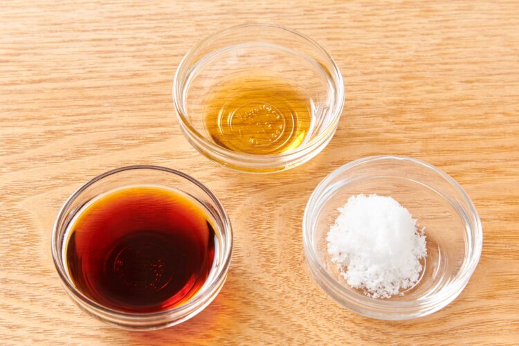 醤油＋砂糖＋ごま油