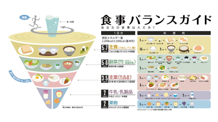 食事バランスガイド