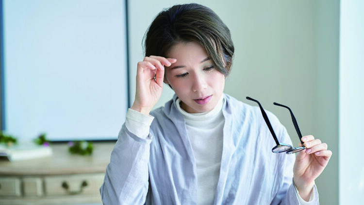 睡眠不足や疲労