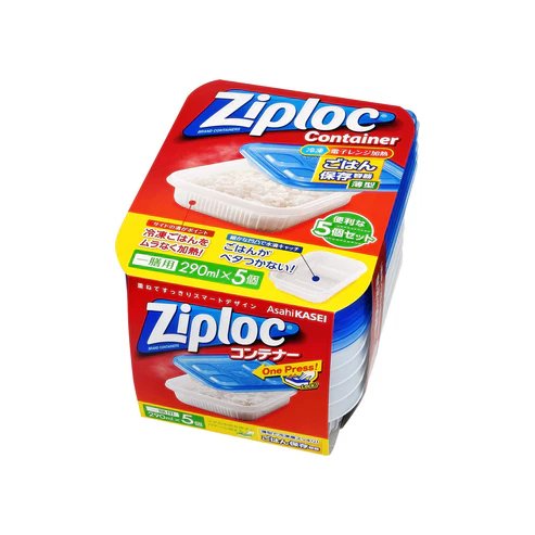 ジップロックごはん保存容器