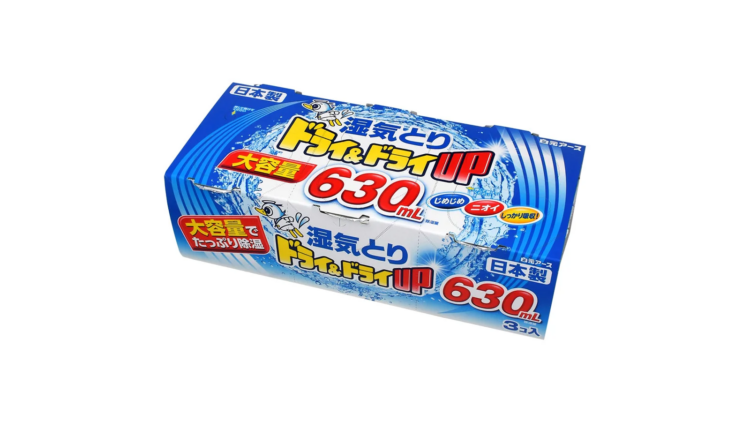 白元アース 除湿剤ドライ&ドライUP大容量 630㎖の商品画像