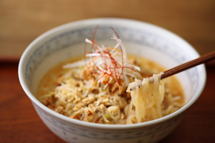 しらたき豆乳担々麺