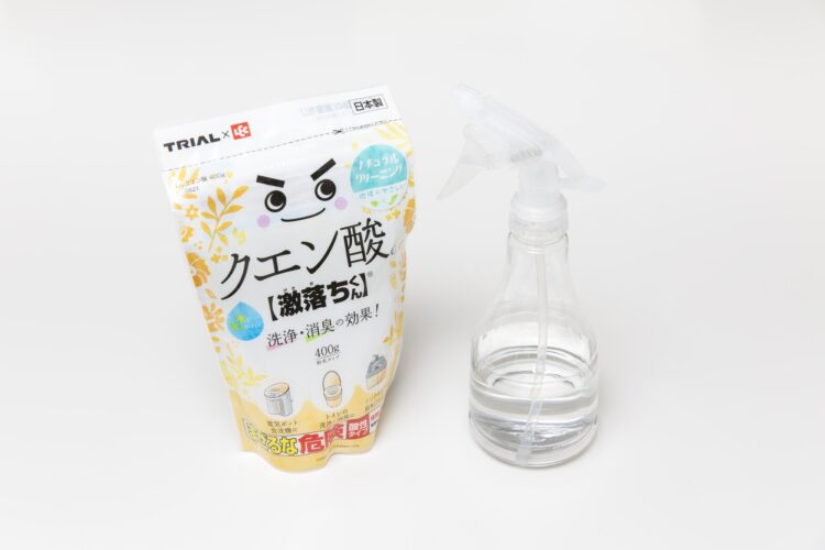 クエン酸スプレーを作る
