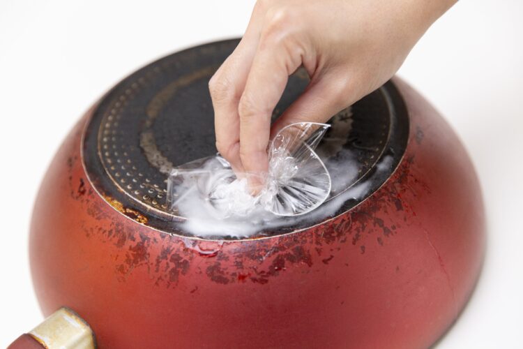 重曹ペーストを使った落とし方