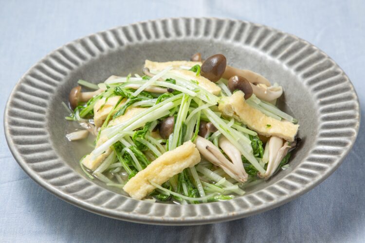 水菜の煮びたし
