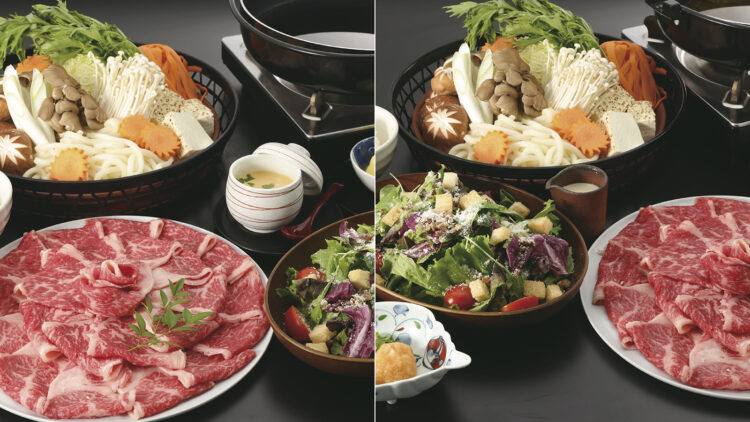 老舗精肉店から仕入れた国産牛を堪能