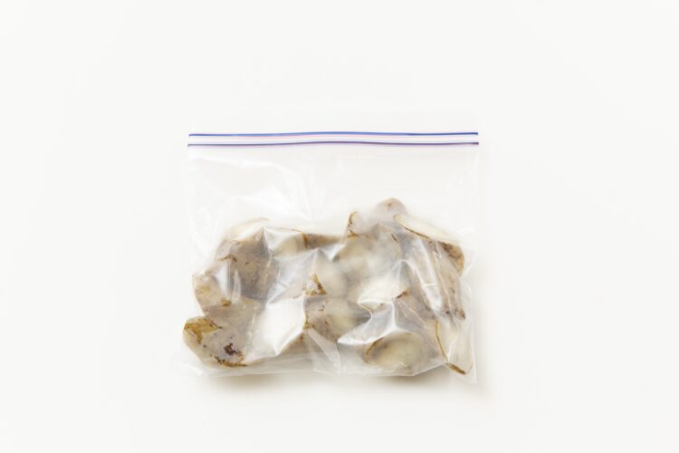 ゴボウを冷凍する