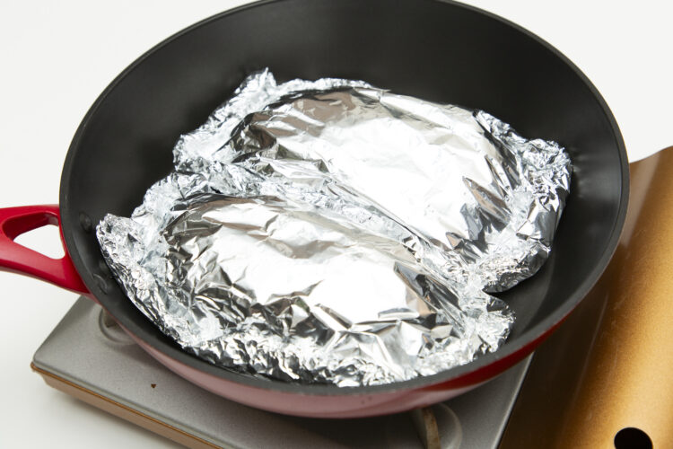 加熱時間は強火2分＋弱火7～8分が目安