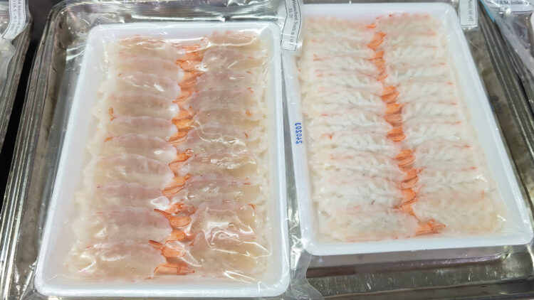 エビ本来の旨みを味わうための加工技術
