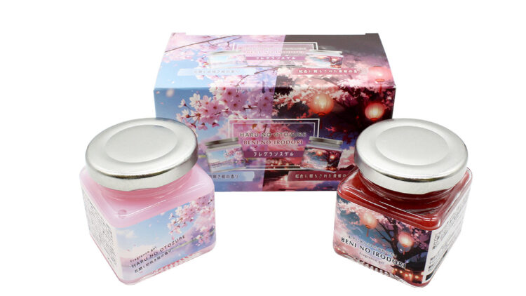 「フレグランスゲル」60g×2個 本体価格398円（税込437円）