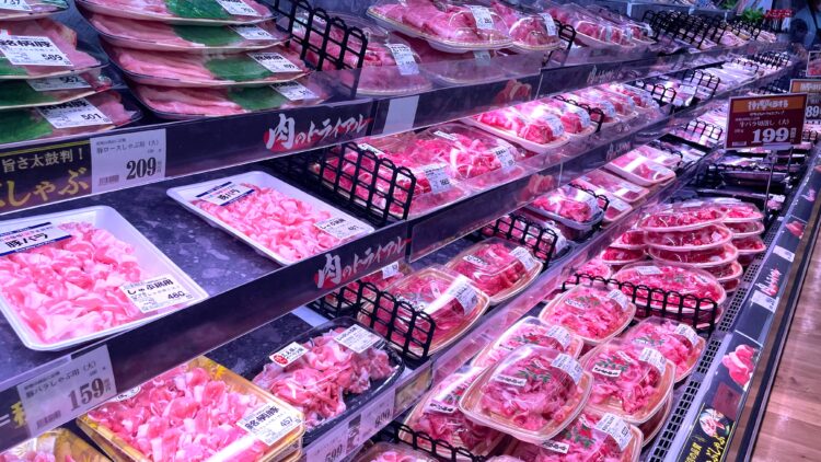 肉売場