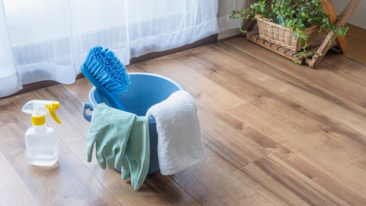合板フローリングの掃除方法