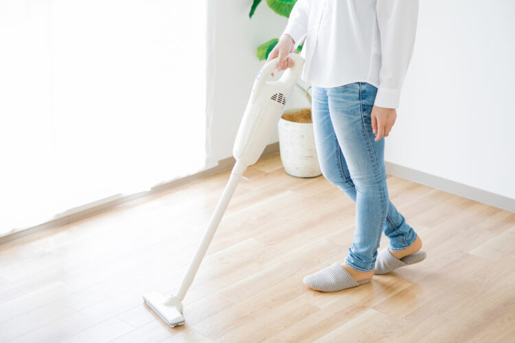 合板フローリングの基本の掃除