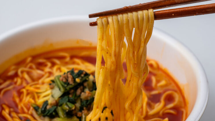 担担麺の麺