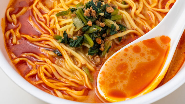 担々麺のスープ