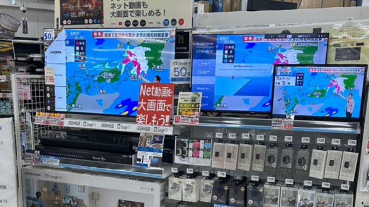 コスパ抜群のトライアルオリジナルのスマートテレビの売場