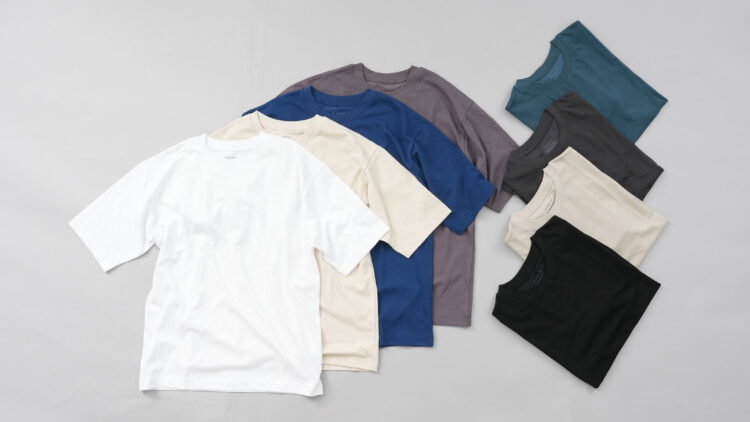 エアリティオーバーサイズTシャツのメンズカラー
