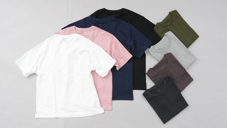 「綿100% BIG Tシャツ」のメンズ8色
