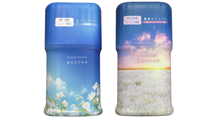 「置き型消臭芳香剤」 税込218円 (本体価格198円)