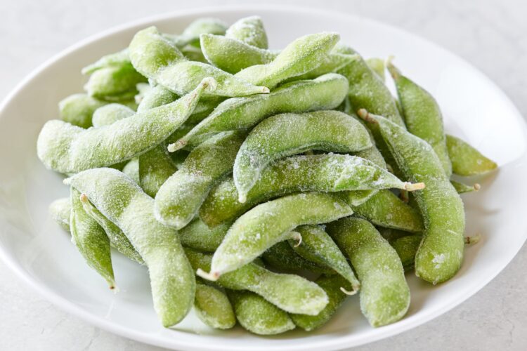 栄養がしっかり保たれる冷凍枝豆もおすすめ