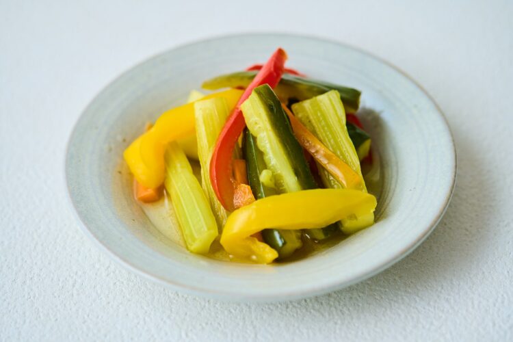 カレー味のピクルス