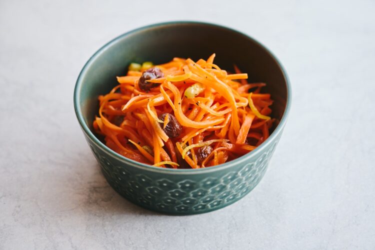 油と食べる：キャロットラペ