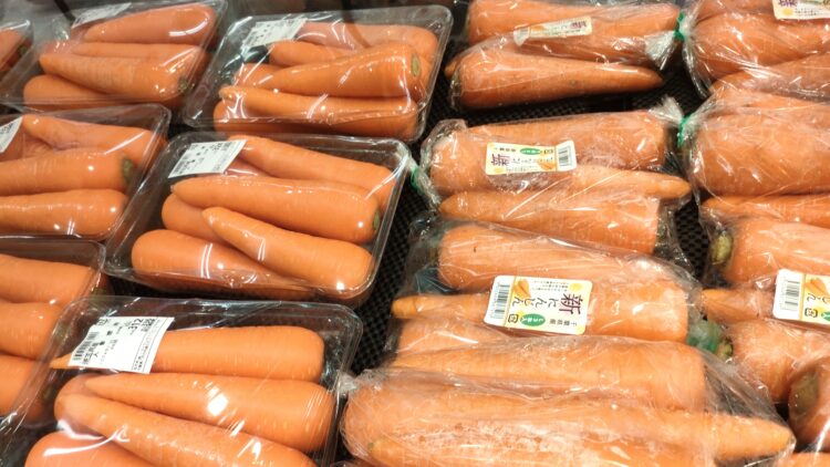 ニンジン売場