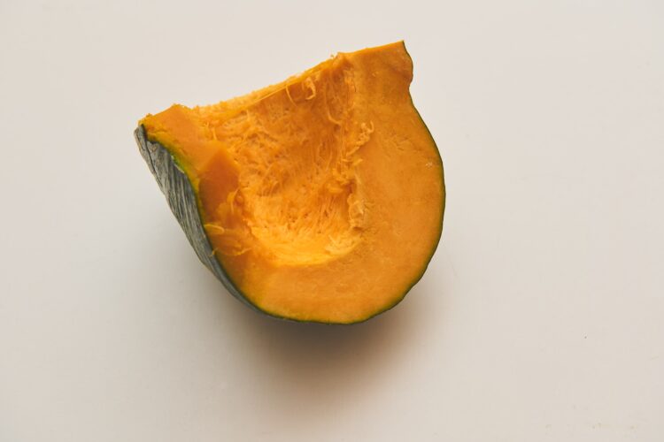 4分の1サイズのカボチャ