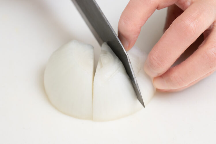 カレーの玉ねぎの切り方