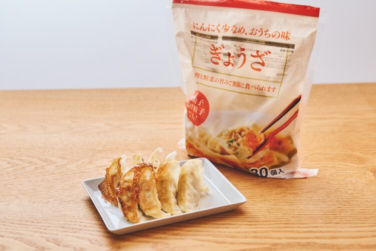 やさしい味のぎょうざ（トライアルカンパニー）