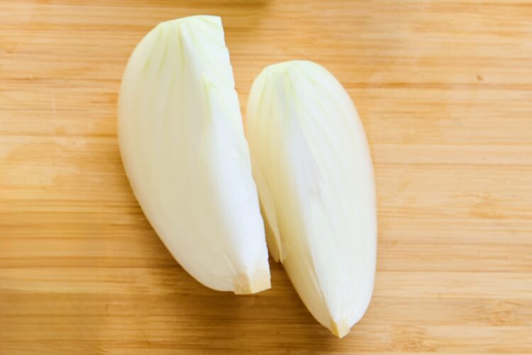 玉ねぎのくし切り
