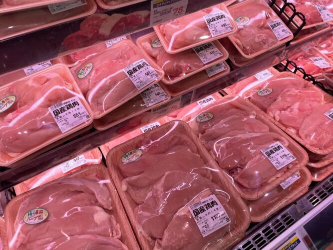 鶏胸肉‗売場