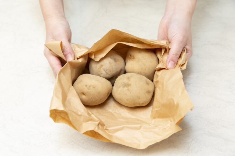 ジャガイモを常温で保存する方法