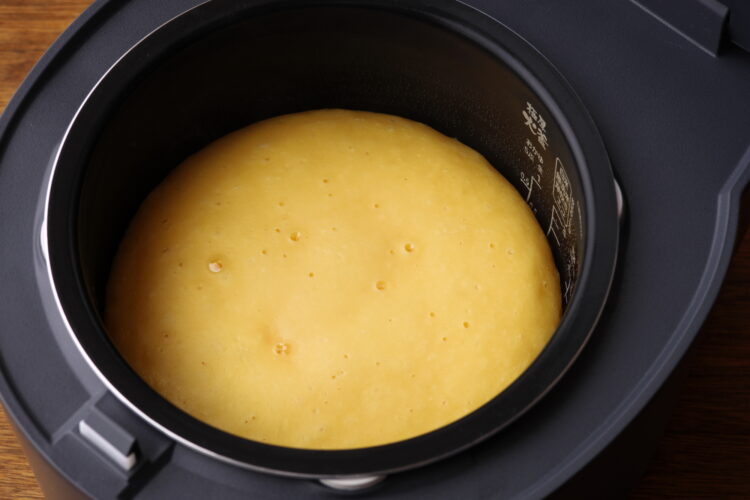 チーズケーキ調理のイメージ