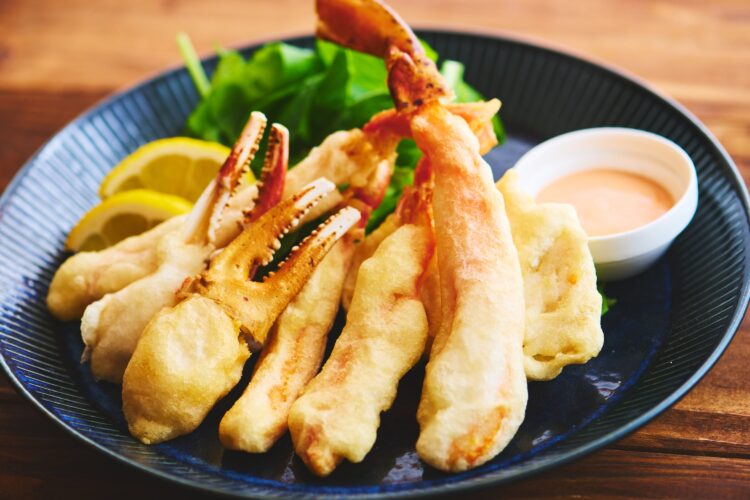 カニ足のフリット