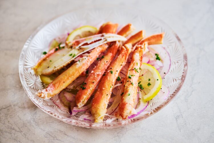 カニのカルパッチョ