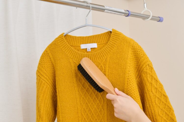 ニットの普段のお手入れ