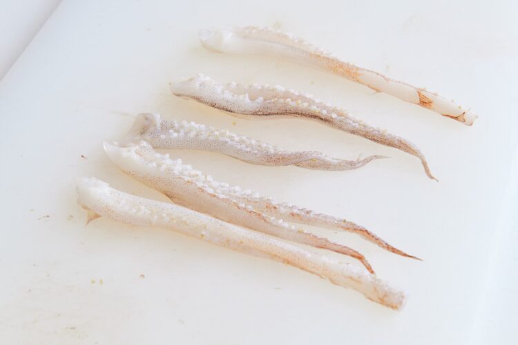 足は切り分けておくと調理しやすい