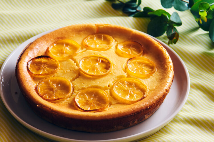 ベイクドレモンチーズケーキ