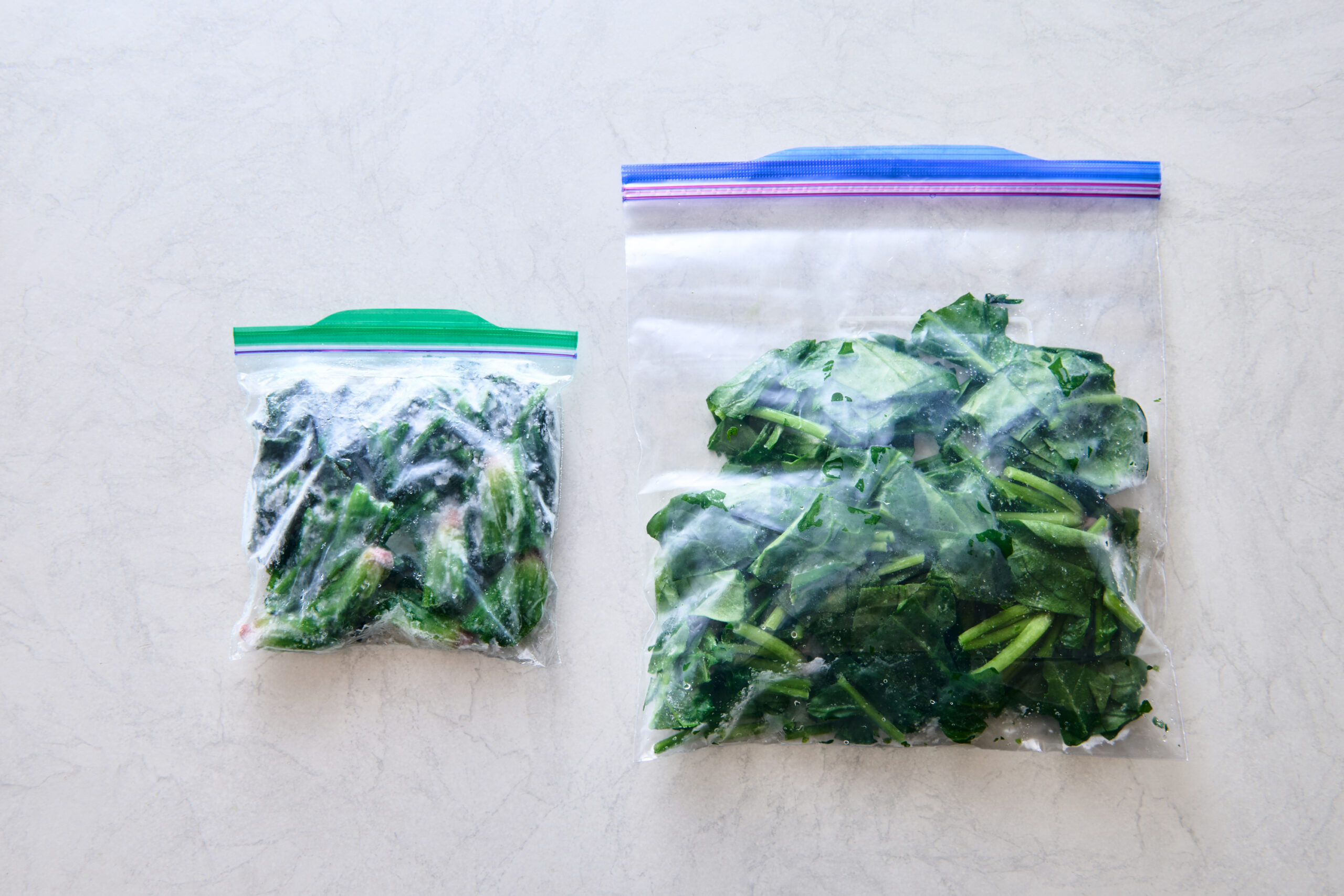 ほうれん草の冷凍方法