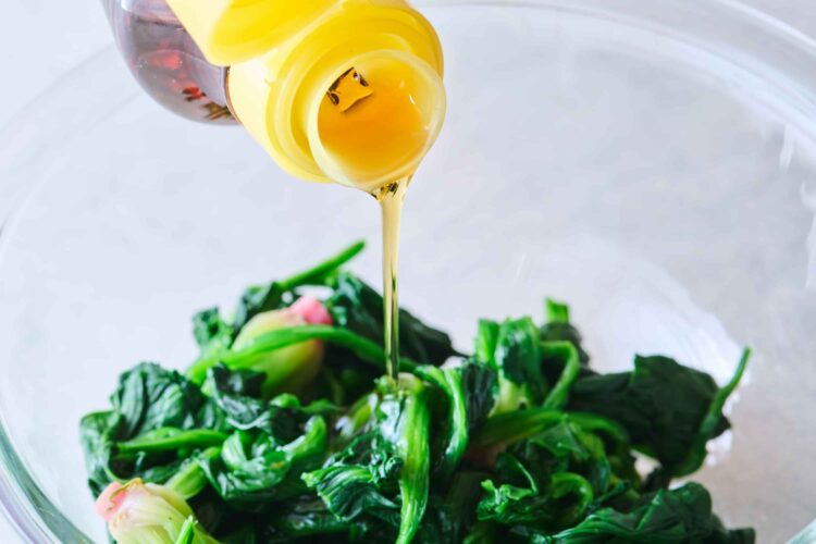 ほうれん草の栄養効率アップのカギは油との組み合わせ